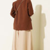 Elastic Waist Pants Skirt Latte - Afbeelding 3
