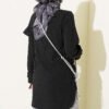 Ankle Ruffle Detail Shirt Black - Imagen 3