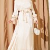 Belted Self-Tie Set Beige - immagine 5