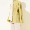Ankle-Slit Hidden Button Shirt - immagine 3
