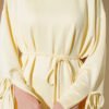 Ankle Slit Tied Tunic Yellow – Bild 4
