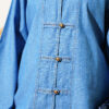 Button-Down Tie-Detail Two-Piece Set Denim - Image 4