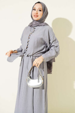 Alternative view of Two-Piece Set Grey