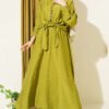 Two-Piece Set Oil Green