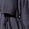 Bolero Detailed Tie Belt Tencel Shirt Smoke - Imagen 4