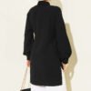 ⁦Tie-Front Bolero Shirt Black⁩ - الصورة ⁦3⁩