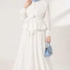 Belted Skirt Set Ecru - immagine 3