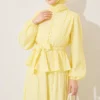 Belted Skirt Set Yellow - Afbeelding 2