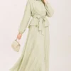 Belted Skirt Set