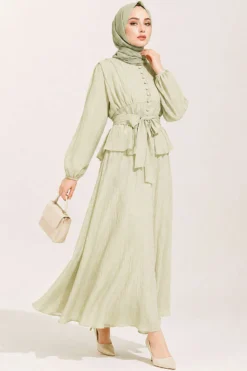 Belted Skirt Set