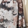 Cloud Pattern Bamboo Crinkle Scarf Charcoal - Imagen 4