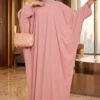 Ceyda Modest Abaya Powder Pink