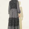 Floral Tiered Ruffle Dress Smoke – Bild 3