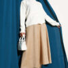 Floral Embroidered Short Knit Cardigan Ecru - الصورة 2