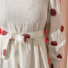 Floral Embroidered Detail Dress Rose Dust - الصورة 4