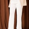 Scuba Trousers with Side Slits White – Image 2