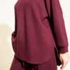 Oval Loysha Two-Piece Set Plum – Bild 4