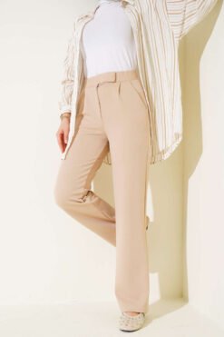 Alternative view of Velcro Palazzo Pants Beige