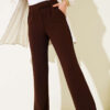Velcro Palazzo Pants Brown - immagine 2