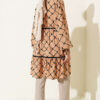 Lace-Detail Waistband Tunic Camel - الصورة 3