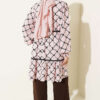 Lace-Detail Waistband Tunic Pink - الصورة 3