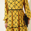 Lace-Detail Waistband Tunic Yellow - الصورة 4