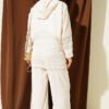Two-Piece Set Beige - Image 3
