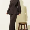 Two-Piece Set Brown - Image 2