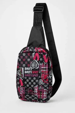 Alternative view of Assorted Patterned Crossbody Bag 1 Assorted 4