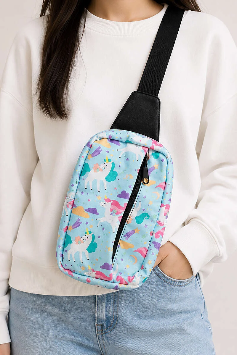 Assorted Patterned Crossbody Bag 1 Assorted 8