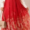 Pleated Skirt Red - Afbeelding 4