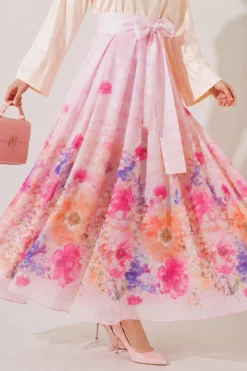 Pleated Skirt Pink