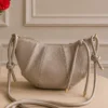 Stitched Detail Zippered Oval Bag Black – Image 2