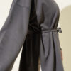 Double Sleeve Tie Tunic Smoke - Image 4