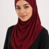 Wholesale Duo Layer Hijab — soft stretch jersey double layer ready-to-wear hijab