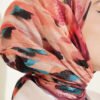 Brushed Pattern Soft Scarf Rose Dust - Afbeelding 4