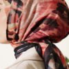 Brushed Pattern Soft Scarf Black – Bild 4
