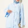 Bow Detail Kimono Set Blue - immagine 2