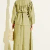 Belted Two-Piece Set with Gathered Bust – Bild 3