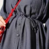 Belted Two-Piece Set with Gathered Bust - Image 4