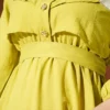 ⁦Ruffled Breast Tie Dress⁩ - الصورة ⁦4⁩