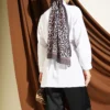 Shirt with Chest Panel and Ties White – Bild 3
