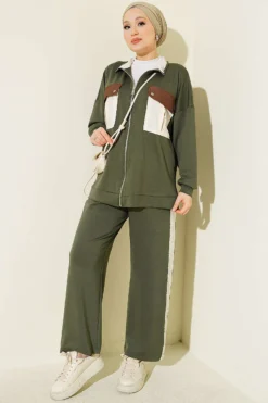 Two-Piece Set Khaki