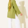 Wide Sleeve Slit Detail Tunic Hazel – Image 3