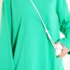 Wide Sleeve Basic Tunic Green - Image 4