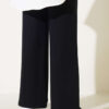 Wide Waistband Elasticated Trousers Black - immagine 3