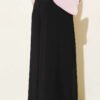 Wide Pleated Pocket Skirt Pants Black – Image 3