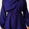 Cape Tunic with Gold Buckle Navy Blue - Imagen 4