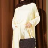 Basic Three-Piece Set with Cardigan Yellow – Bild 2