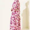 ⁦Button-Up Tiered Dress⁩ - الصورة ⁦3⁩
